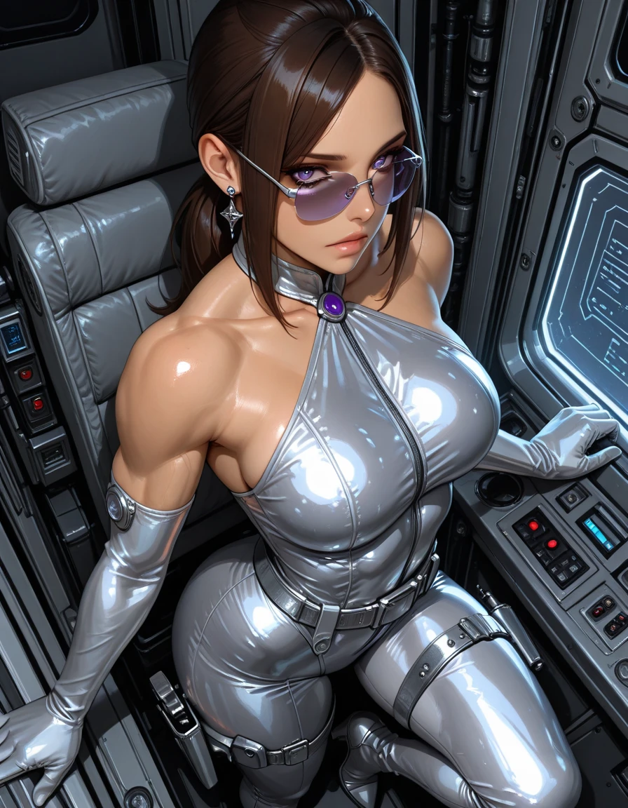 Helen Parr, defined face, defined eyes, full lips, thin upturned nose, orgasmic expression, defined figure, thick legs, thin waist, huge breasts, detailed delicate hands, much more voluptuous, more muscular, much more lascivious, suck cock, titjob , blowjob, riding cock, hard sex
