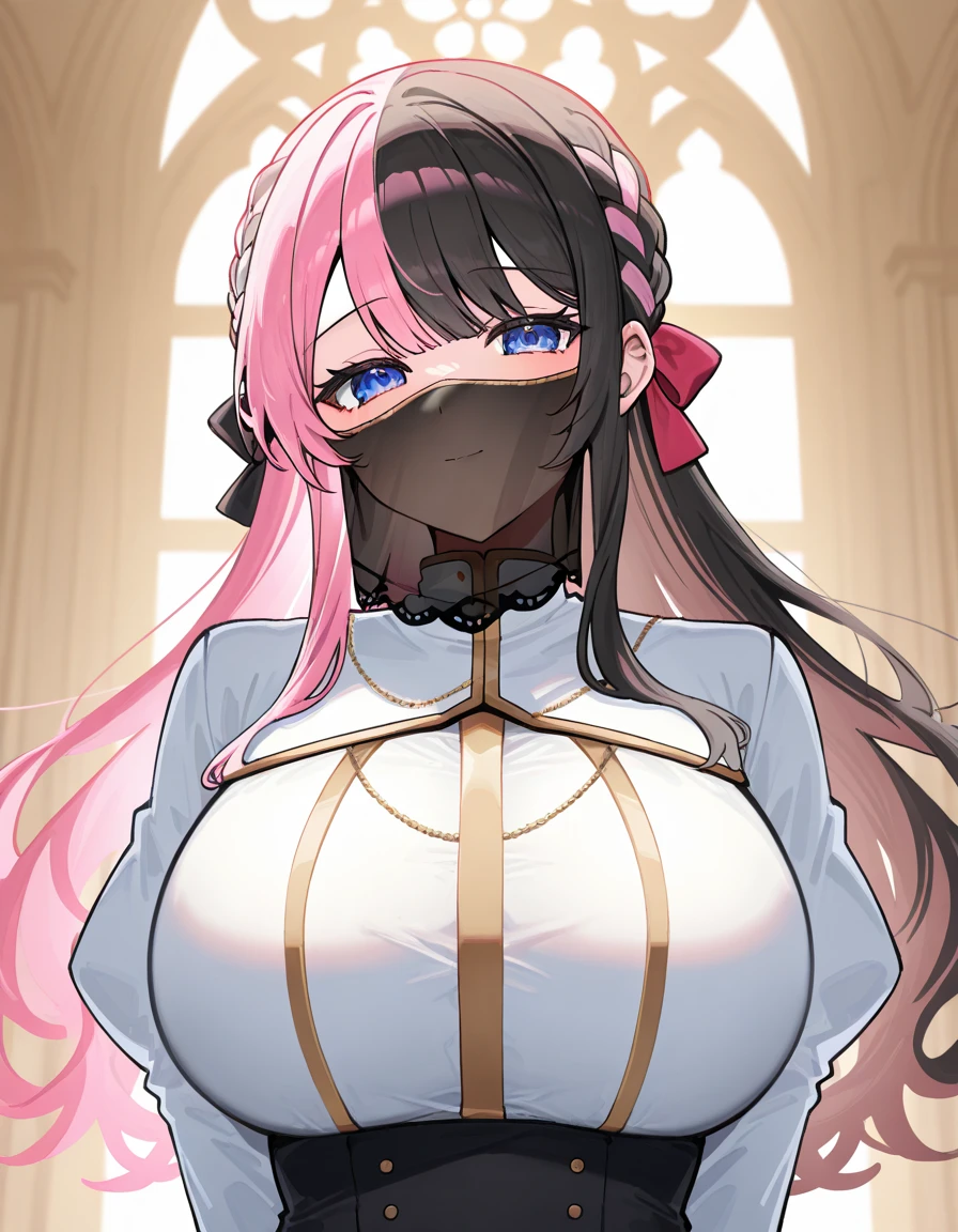 Anime illustration、High resolution、smile、Big breasted dark skinned dancer flirts in Arabian palace、A veil is hung to hide the mouth、Tohsaka Rin、Arabian Dancer Costume、Perfect proportions、Cowboy Shot、Extraordinarily large, heavyweight breasts、Plump thighs、Sharp Eyes、Sweaty