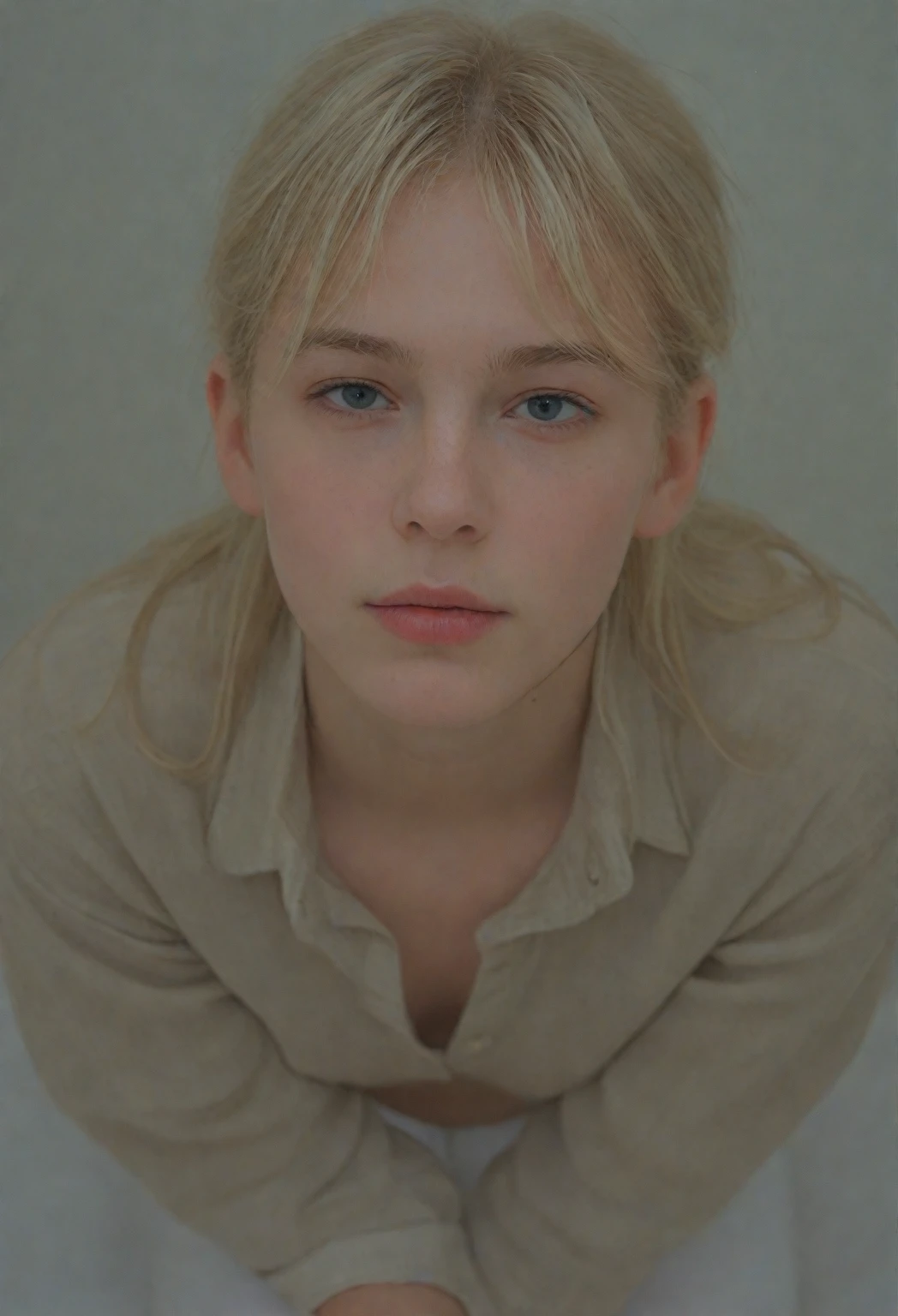 blonde, pale skin, blue eyes, boy, teenager, straight hair, short hair
