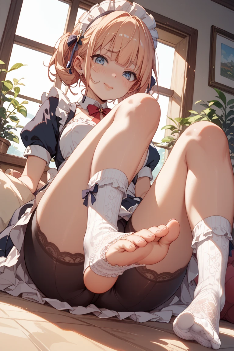 mami, girl,foot focus, face