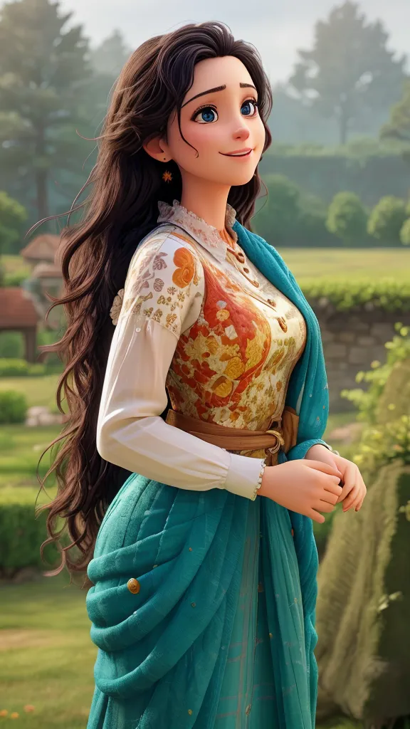 1 Solo Woman, Overview, (One Hand Up) (Gently Extending Index Finger), (Blue Butterfly Landing on Index Finger), (Gorgeous and Elegant Dress), Mature Female, /(Beige Hair/) Bangs, (Slight Smile: 0.8), (Masterpiece of Best Quality: 1.2) Fine Illustration with Super Detail, Breasts BREAK (Blue Butterfly Perched on Index Finger), (Realistic Blue Butterfly: 1.1), (Glowing Wings: 1.1) BREAK (Elegant Greenhouse) Indoors, Plants, (Soft Lighting) Afternoon, Detailed Background,maomao,1girl,blunt bangs,green hair,long hair,blue eyes,solo,HoloDayo XL