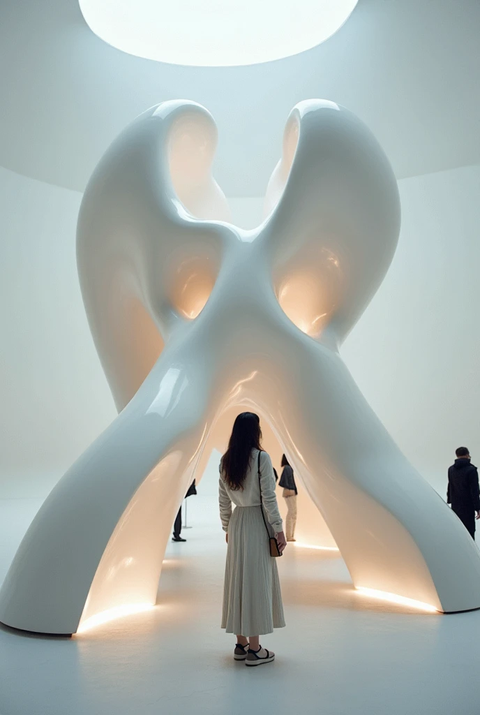 "5 girls, trapped in glistening silk cocoons, suspended by spider webs mid air, attic