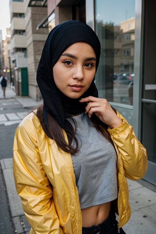 hijab take off pant and pee