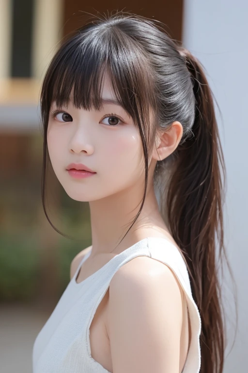 nsfw, (spread pussy:1.3)、(masterpiece:1.3), (8k, Photorealistic, RAW Photos, Best image quality: 1.4), Japanese, (1 female), Beautiful Face, round face,A little small chin, (A vivid face),Young, (Rounding short:1.3), Beautiful hairstyle, Hair fluttering in the wind、Realistic eyes, Beautiful Eyes, Slightly sleepy eyes,Round eyes,(Realistic Skin), Beautiful Skin, Charm, Ultra-high resolution, Surreal, Attention to detail, Golden Ratio, Detail Makeup,Seeing the viewer,Small breasts、Thin pubic hair、(Baby Face:1.2)、Sailor suit、Light freckles、(whole body:1.37) 、14age、cute、information、Full body shot,embarrassed,blush,masturbation, dildo