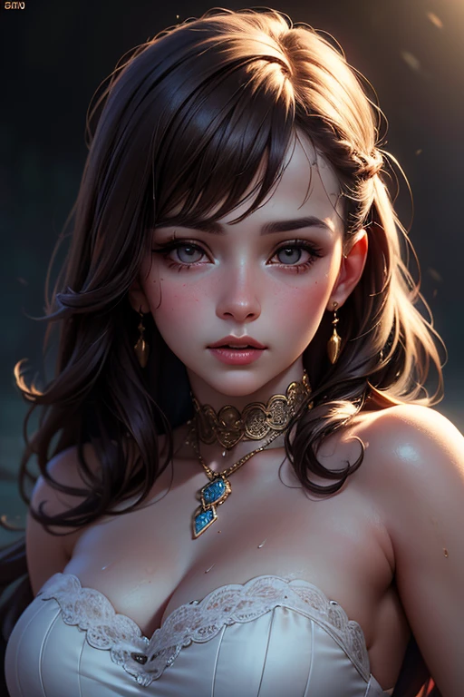 36k, portrait Maia Mitchell, wearing breasts Mickey Mouse costume, against the background of Disney Castle, character portrait, 8 9 9 0 s, long hair, intricate, elegant, highly detailed, digital painting, artstation, concept art, smooth, sharp focus, illustration, art by wlop, charlie bowater and alexandra fomina
