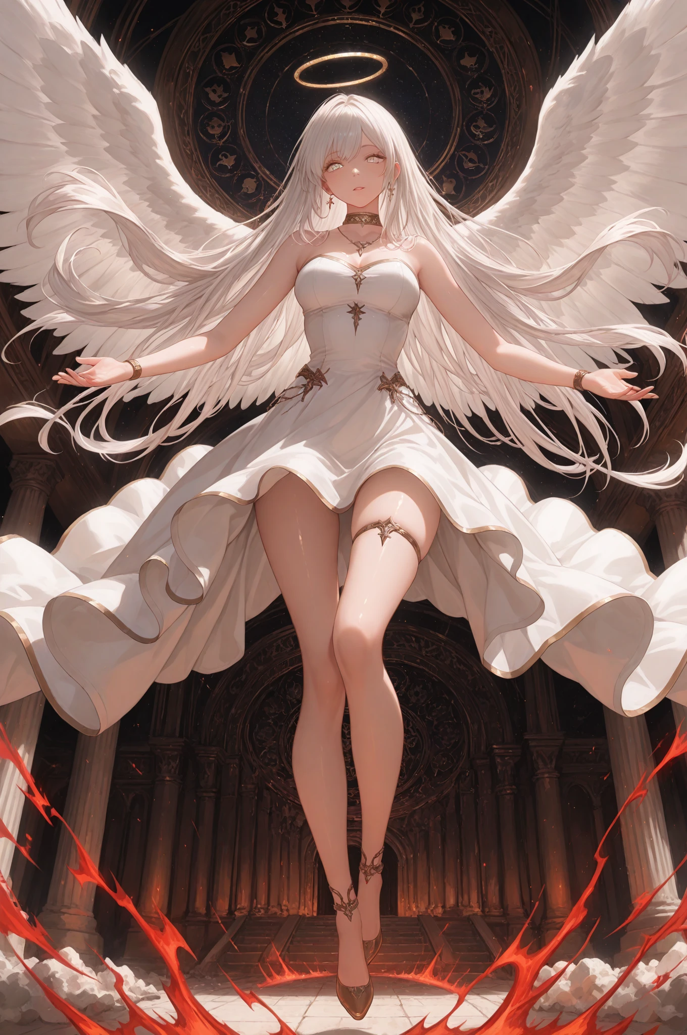 Zero two, transparent pantyhose, only in bra