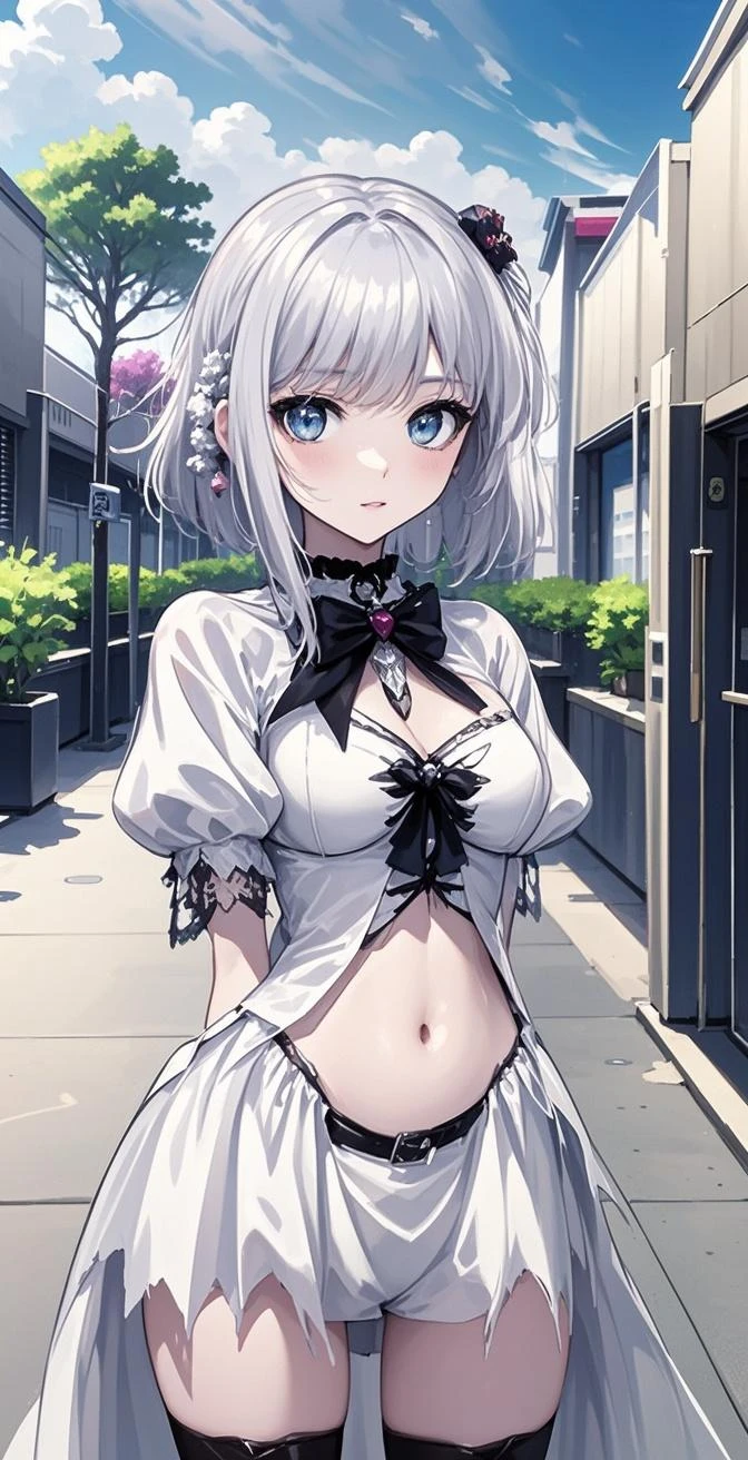 anime, garota, chifres, chifres, chifres, chifres, chifres, chifres, chifres, chifres, chifres, chifres, chifres, chifres, chifres, chifres,, Illya Kuvshinov, Estilo Ilya Kuvshinov, Ilya Kuvshinov. 4 mil, Por Ilya Kuvshinov, Estilo de arte : Ilya Kuvshinov, best quality, 4k rosto belo, detalhes girl.