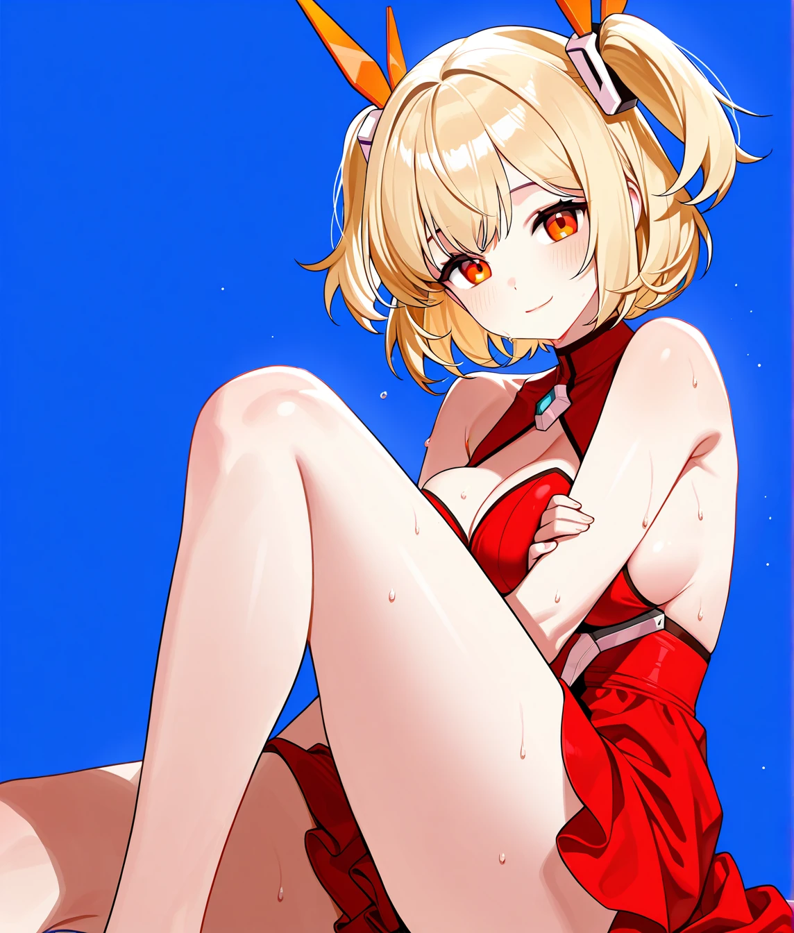 Red ribbons
