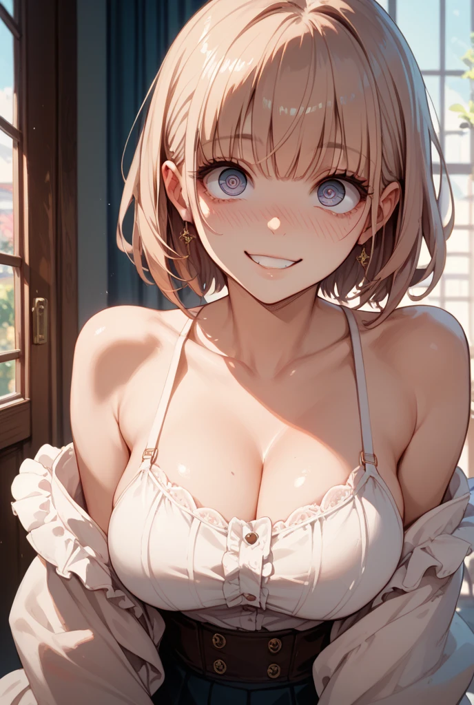 Back view、Shooting from behind、Cinema Lighting、Highest quality、Residential area at night、high school girl、Huge breasts、(Kitagawa.Marine)、orgasm、Scared、whole body、Crouch down、Angle from directly behind、Pink Panties、、Ass、Ass、Ass、Assを自分で開く、Browsing Caution