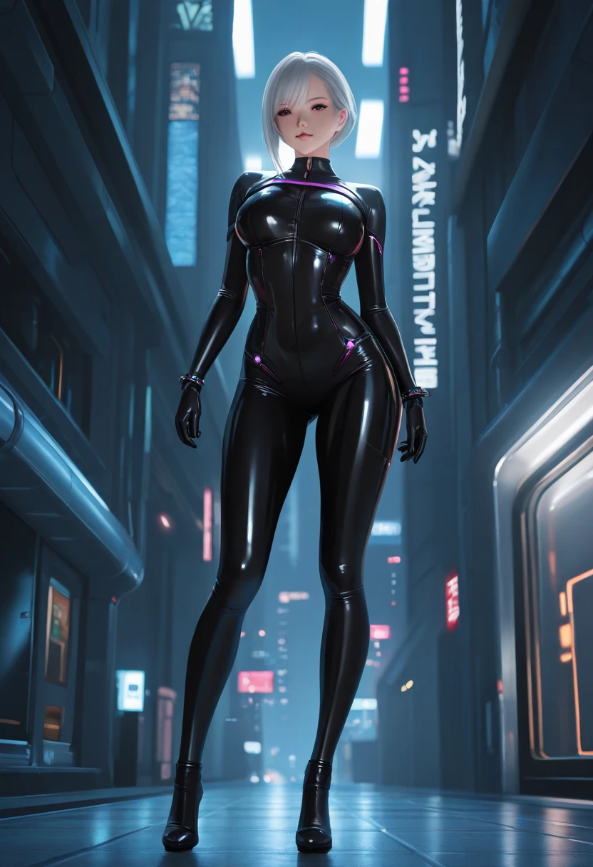 black woman, bald, athletic, wearing bikini, big ass and thin waist,