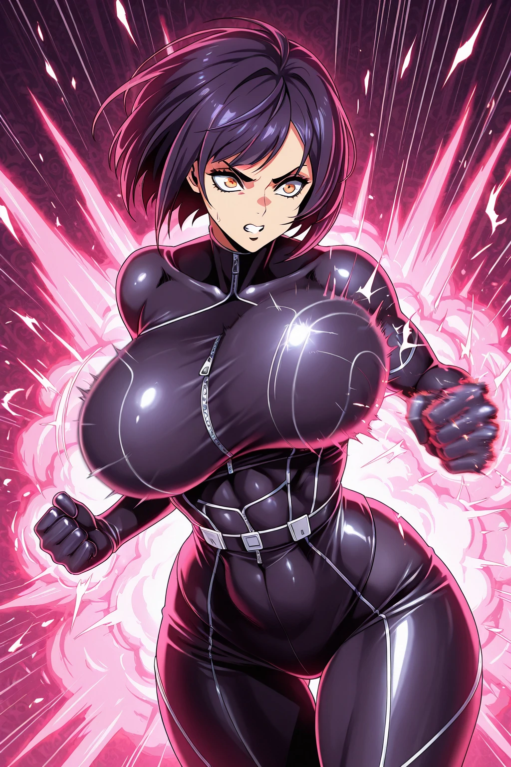 ((Masterpiece)),((Draw in beautiful detail)),(Beautiful adult woman),Rain Mikamura,((Full nudity)),Open your mouth,blush,Embarrassed expression,((Showing and spreading her beautiful vagina)),Spread your legs,sit,front,bedroom