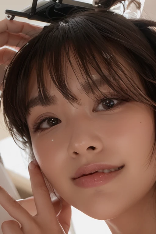(Best quality, 8K, 32k, Masterpiece, uhd):1.2, blurry background,
a stunning photo with beautiful saturation,
ultra high res,(realistic:1.4)),deep shadow,(best quality),
ultra realistic,32k,extremely detailed CG unity 8K wallpaper, best quality,
(detailed face, perfect face, perfect eyes, realistic eyes, perfect fingers),(clear face),
Copy spell