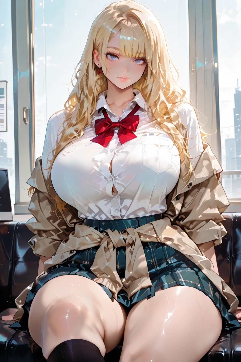 (((Spread your legs))、(((Accentuate your breasts)))、Highest quality, 8k, masterpiece :1.3)), whole body, Sharp focus :One Girl,Shiny skin,Sexy pose,Highest quality,Tabletop,shape,Very delicate and beautiful,Hmph,8k壁紙,wonderful,In detail,Official Art,Very detailedなティッカーUnity 8k壁紙,Incredibly ridiculous,Large file size,Very detailedな,High resolution,Very detailed,Beautiful detailed girl,Realistic,X-ray,The queue is full,(((Production Blazer、mini skirt)))、(((Big Breasts、Long Hair)))、(((train、trainの椅子に座る)))、Stand upright、Cleavage , ((オレンジ色のLong Hair))、exy pose、Hairstyle: Long hair、Two hands、Orihime Inoue