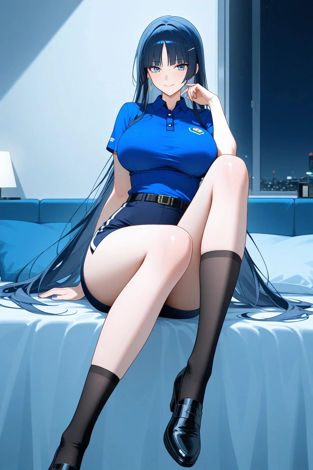 master piece, beste-Qualit, detailded, seulement, 1fille, nurse, bas, seductive pose, nurse cap, rideaux de poitrine, Gants, Souriant, attentive, compatissant, interagir, amical, chaleureux, hospital, Medical Clinic, nursing position, chevet du patient, salle de traitement, Medical equipment, fournitures, hospital beds, moniteurs, medicaments, patient, Colleagues, traditionnel, bleu clair, protecteur, background, cadre, medical, clinique, chevet, traitement, equipment, fournitures, hospital bed, moniteur, medicaments, masque chirurgical, Cheveux courts, seins moyens, beaux yeux bruns, décolleté, gros seins, transpiration, rougissement, respiration lourde, masque chirurgical, Medical gloves, lingerie, bas, seductive pose, (Pluie), rideaux de poitrine,