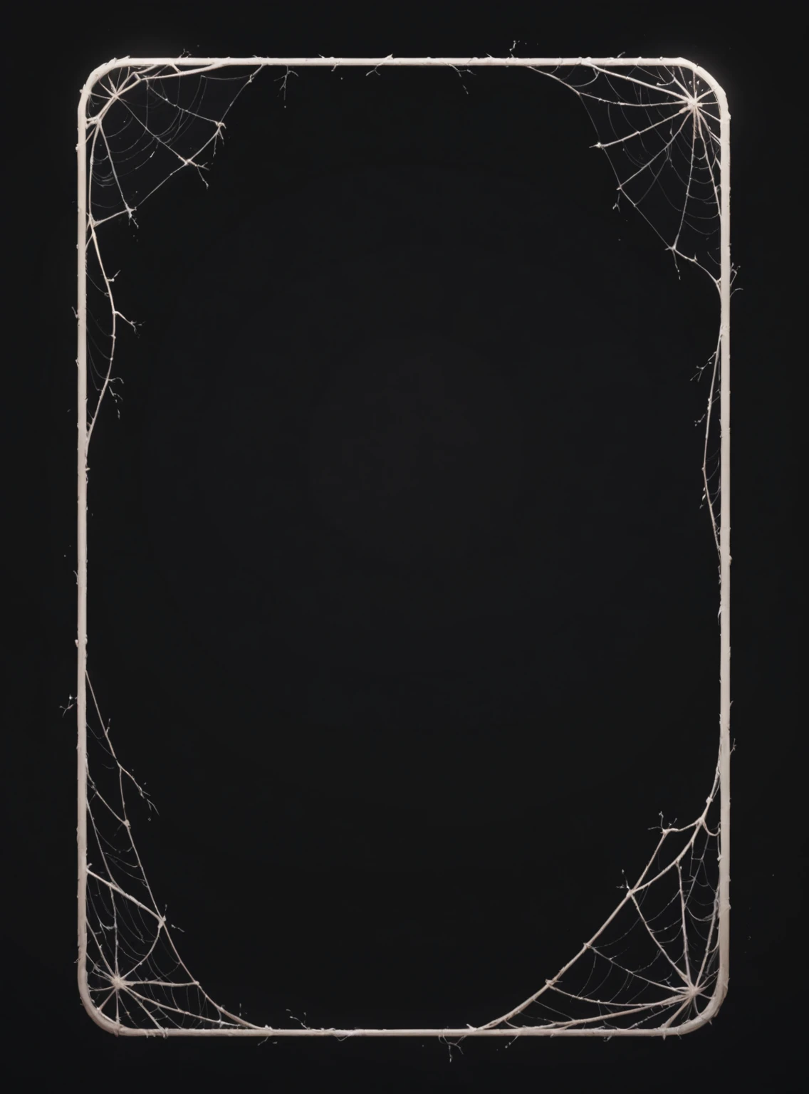 The crystals move slowly to and from the center and flicker.