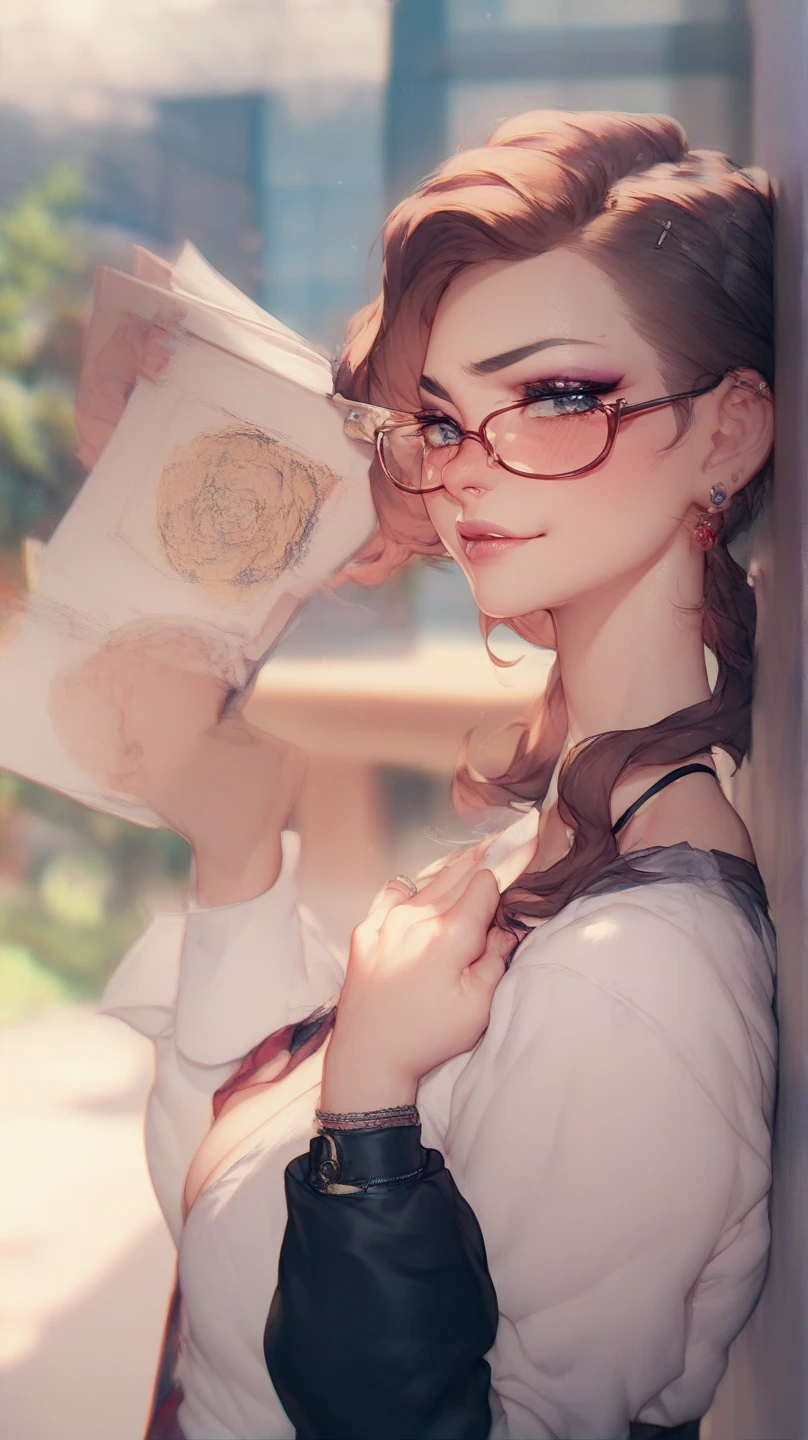 Make up a story about her friend getting pissed when she's old wkwkwkwkwk