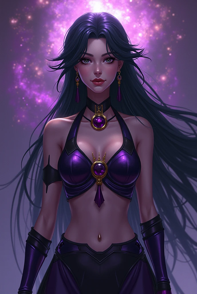 beautiful Latina woman, body complet, looks at the viewer, symmetrically, Eyes Covered, slight smile, Spiritual Awakening, intricate detials, Space, Essential, Mystical, Complex environment, brush strokes, glowing lights, by Greg Rutkowsky, rhads, beeple, makoto sinkai ,Lois van Baarle,illya kuvshinov,Rossdrous,Tom Bagshaw,by Alphonse Mucha,tmasterpiece,extra high resolution,hiquality,Model: long wavy hair, full dark lips, black shiny body, Smoky eyes, BREAK, Setting: Room with black color, Broken glass,multicolored neon crystals, BREAK, bodypaint: Polychromatic geometric patterns, Torso cover, Arms and legs, BREAK, Accessories: Chrome-plated chains with torn body, Silver Choker, black feathered white black wings, Naked, Topless, naked body,BREAK, the pose: on a bed, looking forward, truth, Magic, Magic, wolf ears, Wolf, up close, northern lights, spectrum. apaixonado, Dark Elves. 🧘🏻♀️👁️⛩️soror 🌬️mystica 🩸✨occult dmt🪬dream 👁️goddess of Love🥀🔑🚪moon, ..key, starry, secret, Heart, 100mm wide-angle lens