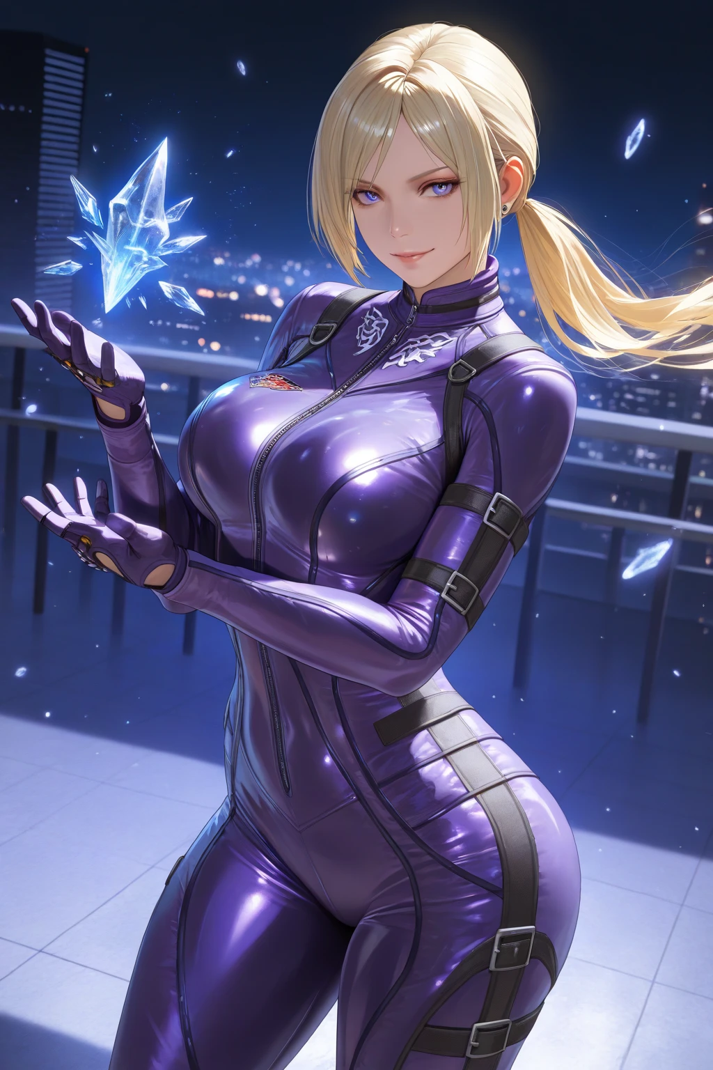  ino yamanaka, tight purple micro bikini, at  college , watching viewer, lewd facial expression, horny, sexy model poses, arms in the air, sexy smooth armpit, big breasts, in the cafeteria, hot, cinematic quality, high resolution, (masterpiece), others watching on, embarassed face, excited,hair_over_one_eye, blond_hair, blue_eyes, lora:more_details:0.5 