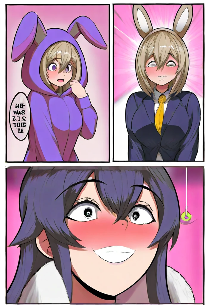 anime girl with big breast holding a white ball in her hand, ecchi anime style, ahegao, anime cover, full color manga visual style, anime monster girl, ahegao face,  in dress, big breasts!!, colored manga panel, big breasts!, inspired by INO, oppai, cel - shaded art style, seductive anime girl