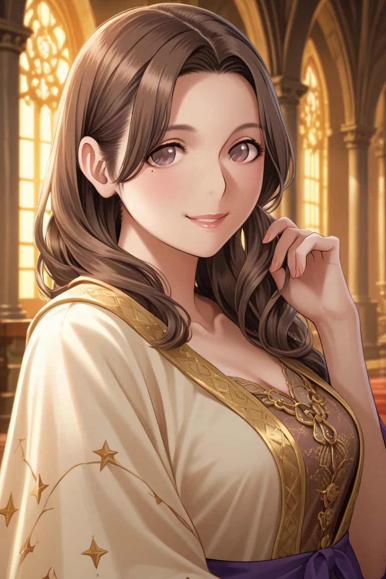 "(masterpiece:1.1), best quality, NSFW,
1girl, gyaru, (80s anime style:1.3), (eyelashes:1.5), (loli:1.2),
(intricate high detailed body:1.2),
brown hair,
(blunt bangs:1.1), (long hair, wavy hair:1.1),
red eyes,
(gigantic breasts:1.3),
(light smile:1.2), open mouth,
(school uniform, skirt, midriff peek:1.1), (cleavage cutout:1.1),
fishnet tights, long gloves, hoop earrings, headband,
standing,
upper body,
(classroom:1.2)"