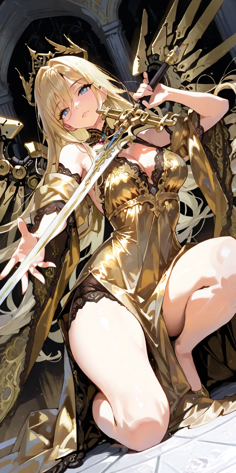 (below prompt meets all the requirements)

(best quality,4k,8k,highres,masterpiece:1.2),ultra-detailed,realistic:1.37,aesthetic,beautiful girl,holy light,extreme precision,vibrant colors,zentangle art,mandala art,tangle art,entangle art,divine beauty,holy light,gold foil,gold leaf,luxurious,captivating,glitter drawing techniques,magic,8k wallpaper