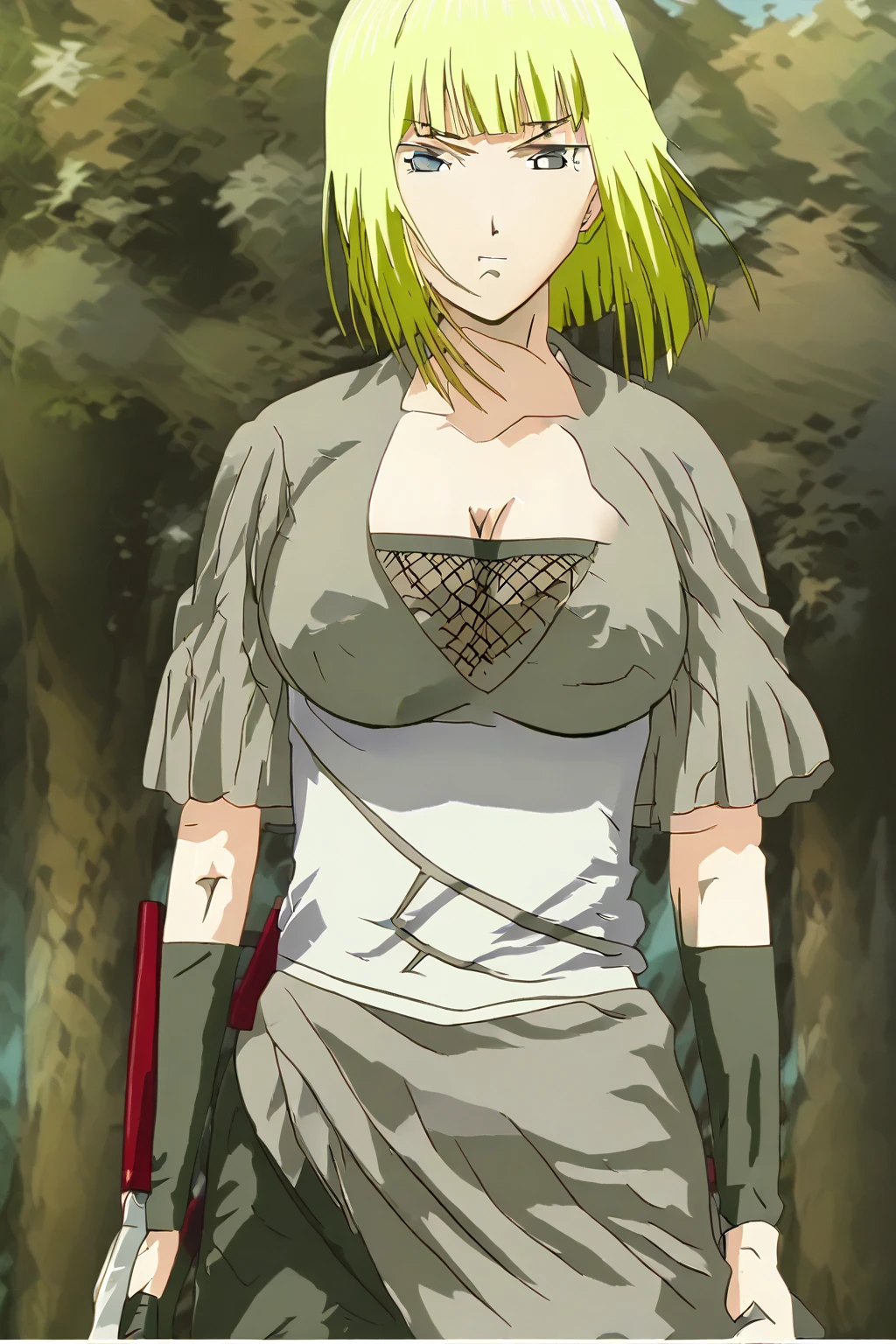 masterpiece,highest quality,anime,2D,Detailed face,
1 girl, alone, gloves, thigh boots, pointed ears, green hair, hood, goblin, blue eyes,boots, elbow gloves, cape, short hair,medium breasts, cloak, green hair,green_underwear,white shirt, cowboy shot,(lively_color:1.2) (beautiful_medium breasts:1.3), (beautiful_face:1.4),(slim_waist),(beautiful_thighs:1.1),