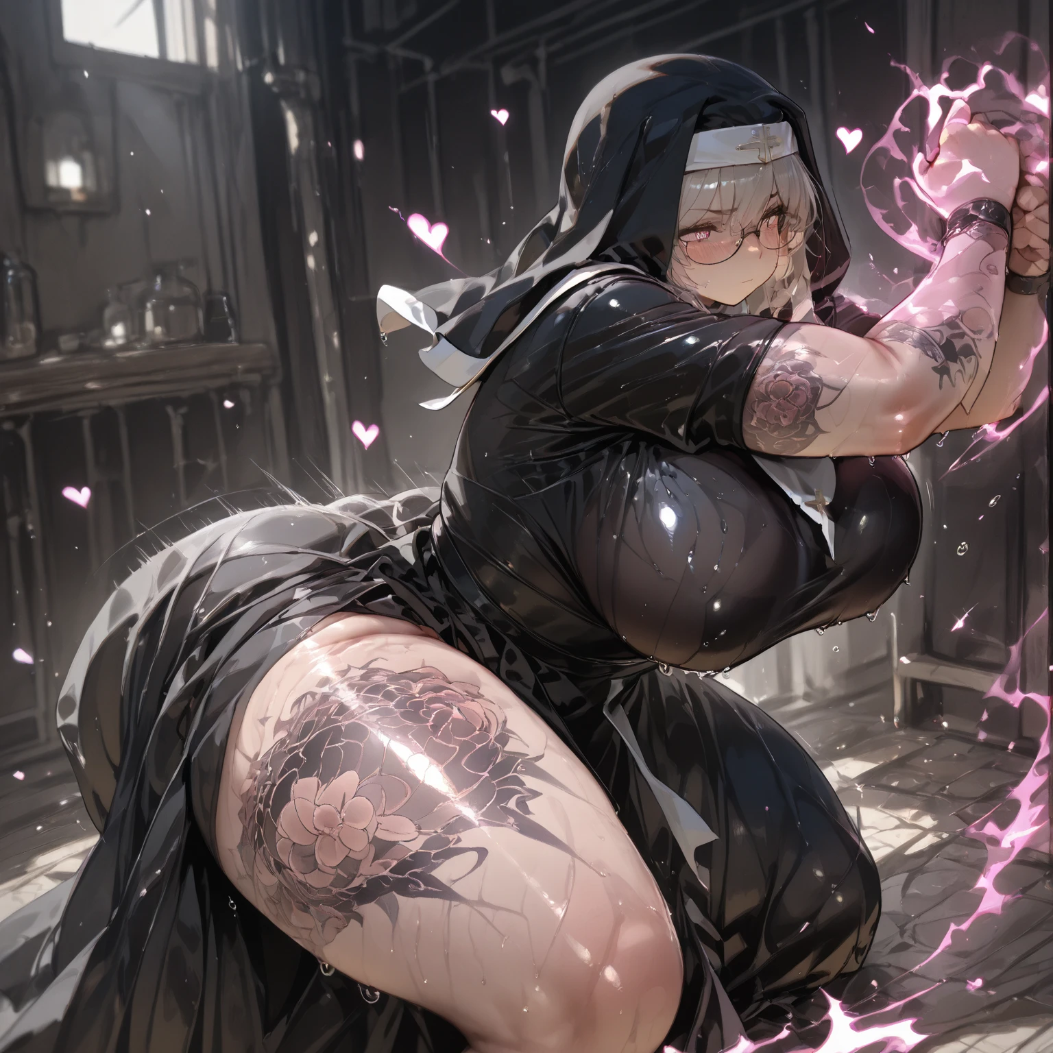 solo, master piece, best quality, ultla detailed, 8K, NSFW, gore, violence, surface scattering, (pillory:1.4),leaning forward, BREAK, Chun-li, sf2 chun, hair buns, covered buns, chinese dress, qipao, blue outfit, puffy sleeves, brown pantyhose, white belt, (torn:1.4), black hair, large sagging breast, thick legs, scared, teardrop, peril, BREAK, injury, (many wounds and laceration on body and face:1.2), blood splattered on face, (((swollen forehead and cheek:1.1))), ((bruised on face:1.2)), (((eye swollen almost shut:1.3))), drooling, bloodshes, prison, cinematic lighting, helpless, clenched teeth,