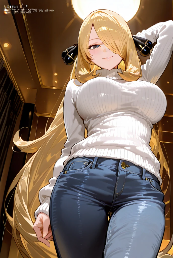 (((White Headphone))), (((Blonde))), (((Tall))), (((Slender))), (((Uniform))), cleavage, (((Beautiful face))), (((anime))), (((Pastel))), (((Beautiful Legs))), (((big boobs))),