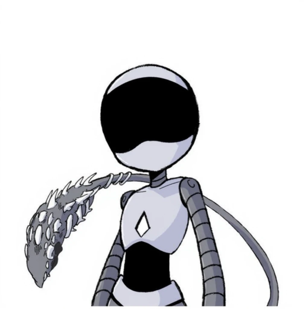 <lora:Drossel:1>, 1girl, 2d, Drossel, ponytail, from behind,