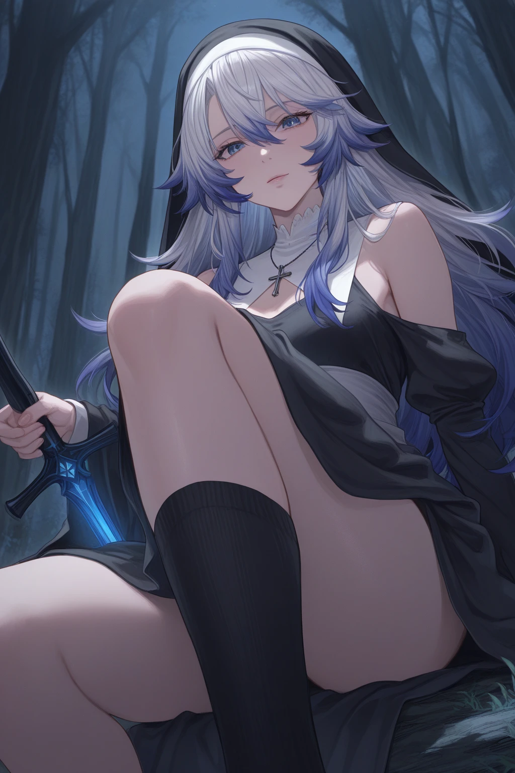 Cool imageCool imageCool image,strongest,tits,Underboob,despair,Red and white half hair color,grim Reaper,girl,Red scythe scythe scythe,Ruins background red moon,belly button,Wide Stride,cute,Wear a hood,Spread your legs,No panties pussy vagina,Grinning face,Pissing, pissing, pissing, dripping pussy juice,Knee-length ponytail