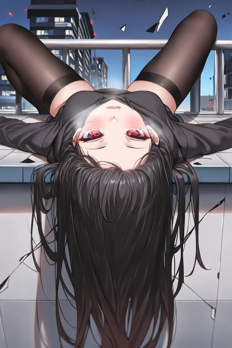 masutepiece, Best Quality, Extremely detailed,top-quality、Full limbs、complete fingers、Slender beauty、knee high、Small eyes、a junior high school student, Sleeping, (Sweating:1.3), Bedrooms、a sailor suit、Lying down, Wet hair,(flat chest, small tits),vibrator,(The vibrator is inside her:1.2),(love liquid is dripping from her crotch:1.2), Coercion of sexual sensations, blush, Heavy breathing, (Steam breath:1.2), Spread legs,widening the uterus,Trembling girl,(masturbation:1.5),Ecstasy, (orgasm:1.3),(Breasts out:1.3),bottomless,Tears at the corners of the eyes,clit, vagina, 8K, 超A high resolution, Official art, Illustration,