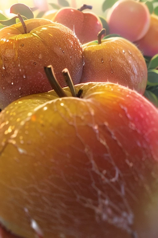 Aesthetic style,macro photography of ripe apples,red and green gradient color,full surface details,Dew drop embellishment,Apple orchard background,The morning light is gentle,idyllic
Ahhh, the sunburned one
Big, big hair
Ahhh, haha, haha