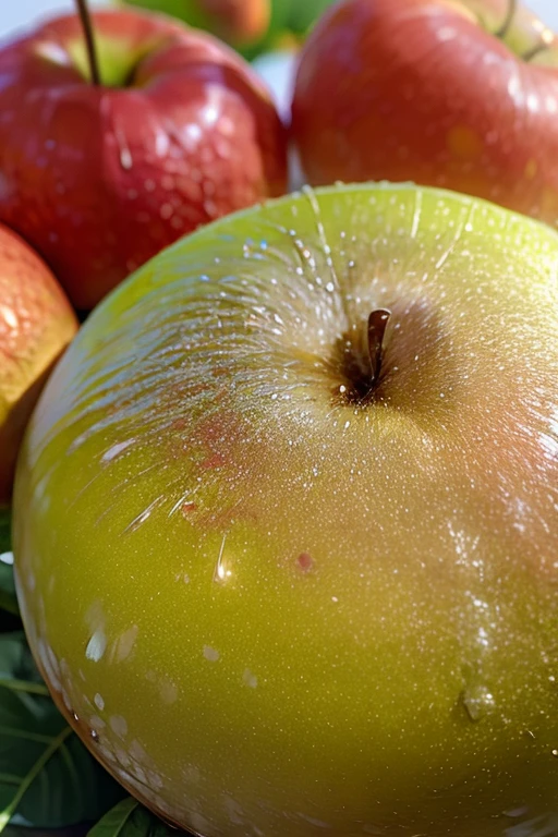 Aesthetic style,macro photography of ripe apples,red and green gradient color,full surface details,Dew drop embellishment,Apple orchard background,The morning light is gentle,idyllic
Ahhh, the sunburned one
Big, big hair
Ahhh, haha, haha