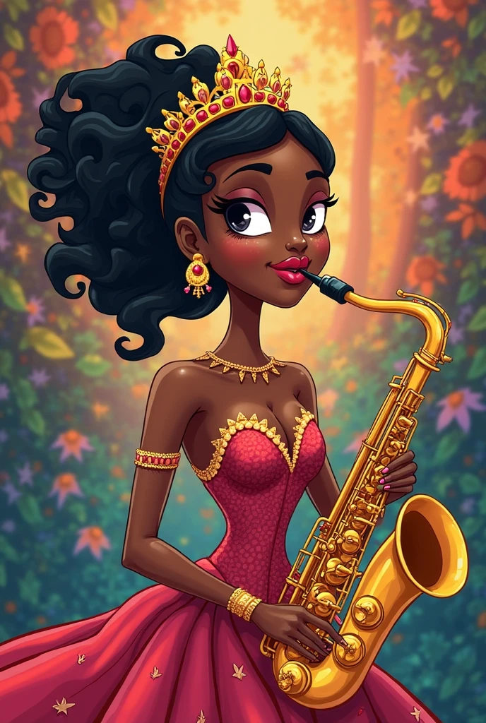 Araffe's wife in a flappper costume holding a wand and wearing a headband, melindrosa, Anos 20, fantasia, Traje de alta qualidade, rugindo vinte anos, 1920s vibes, 1 9 2 0 s estilo pano, Era do Jazz, saia preta curta, 1 9 2 0 s estilo, Estilo dos anos 1920 uma mulher negra, mulata, Morena, imagem de ,corpo inteiro, cabelo afro caindo para a frente, Rasta type but braided,com o corpo perfeito de corpo inteiro lindo seios perfeito, BEAUTIFUL PERFECT LIPS, perfect hands beautiful picture beautiful beauty mayor,
