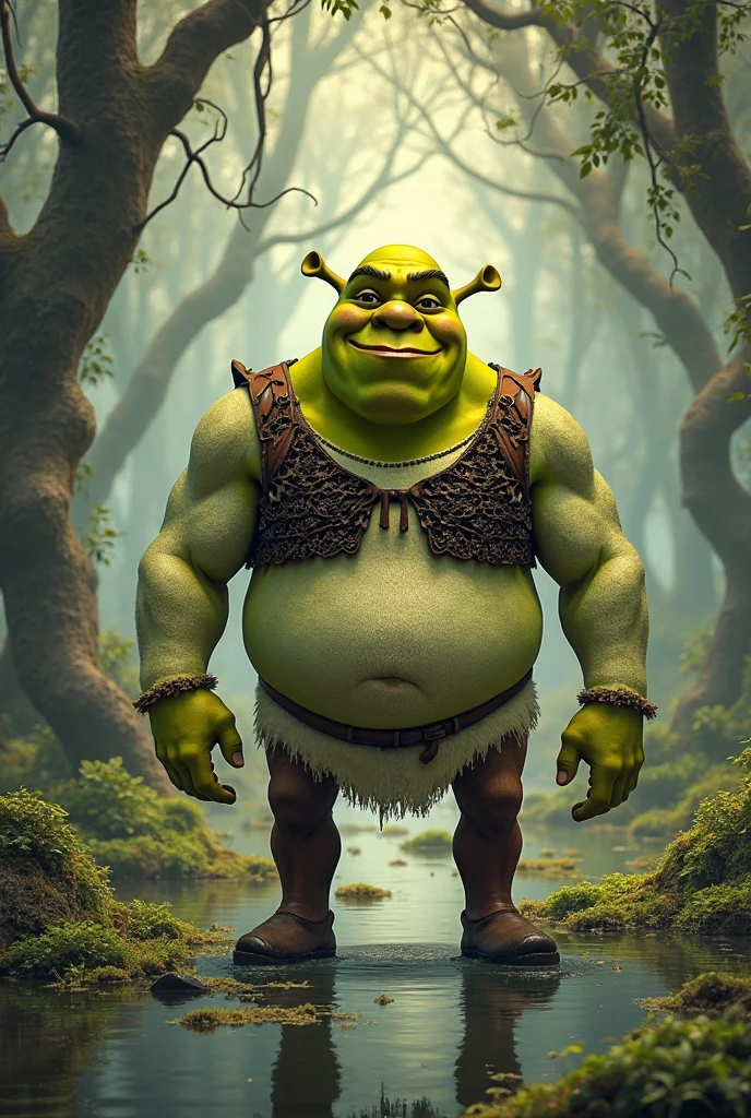 Messi became Shrek