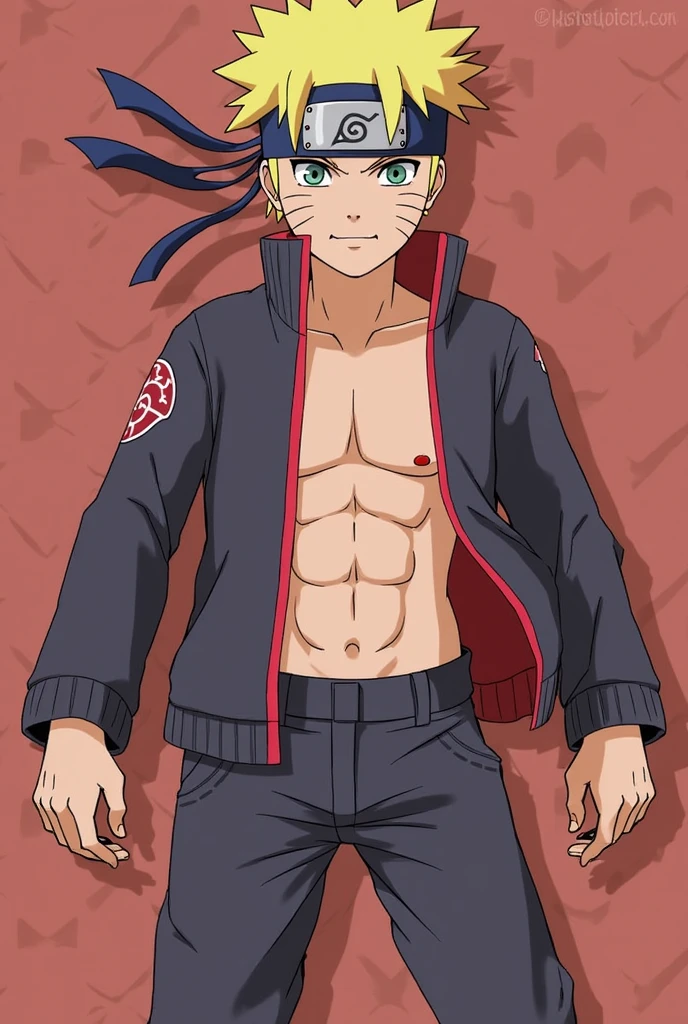 Boruto without shirt