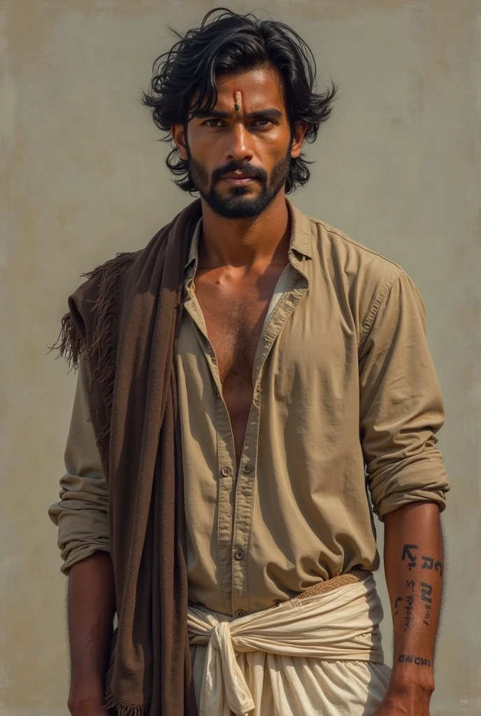 Man in 1650 in india
