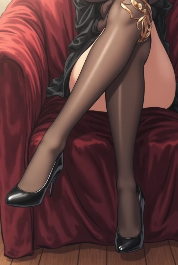 17 years old,high school student,Expose the upper body,Expose the lower body,Spread your legs,naked,No clothes,全naked,(Provide sexual services to viewers:1.2),Too much exposure,Japanese,Fine, shiny skin, (Realistic, photo-Realistic:1.4), A cute single girl, Are standing, Black tie, smile (Red nose), Yellow Eyes + The eyes are round, short hair + Redhead + Long braided hair, hand \(Chainsaw Man\)