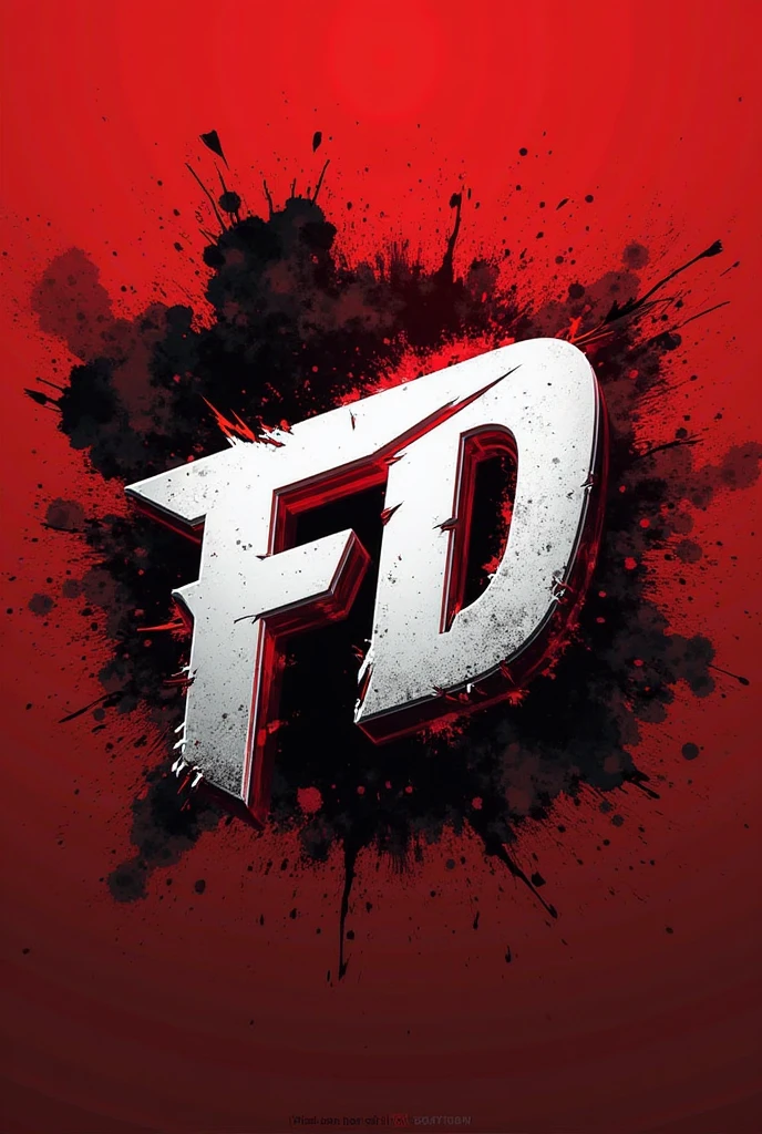 Creat a logo for gaming esports .and add fs in middle with beautiful graphics and also and some army shape in background and make best color