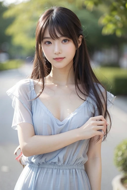 A stunning 8K RAW image captures a mesmerizing close-up of a 2 woman's ethereal features, as if she were a living masterpiece. The camera frames her upper body centered, with subtle curves accentuating her figure. Softly glowing eyes illuminate translucent skin, revealing an intricate metal skeleton beneath. Her confident pose showcases flowing fabric highlighting her beauty. A vibrant background swirls with shapes and hues, drawing the eye to her radiant smile and bright gaze.