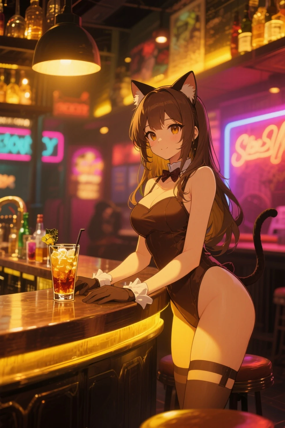 4 four 4 girls twins ..... soft, cute adult neko with cat ears, medium length luscious brown hair with 1 short braid near the face, yellow eyes, cat tail, size fifteen breasts , wide hips, big lips, Narrow slim waist,..... Sexy fifteenth breast size, big hips, big lips.... Want sex, horny lusty sluty.... ..... ????? , cigarettes, alcohol. Likes ?????, ???????, ?????????, smokes cigars and hookah, drinks vodka ...... Neon striptease club pole dancing, pole strippers
