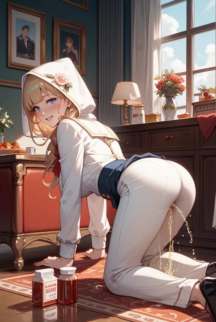 ((annie leonhart)),((velocity)),green smoke,Attacked by farts, (((Women sit on dining table)),(With people sitting beside him)),velocity,(green smoke is rising),i'i'i'i'i'i' dining room)),(()),((A girl smells a fart and smiled faintly)),(()),((fart while eating)),(farting on chair),((blushing)),(masterpiece:1.2、top-quality)、(the Extremely Detailed CG Unity 8K Wallpapers、ultra-detailliert、Best Shadows)、(细致背景)、(The best lighting、extremely delicate and beautiful)、depth of fields、1girl in、独奏 ,looking arround her,Ephemeral,,(),()),((((Girl is embarassed when she smells the bad smell of farts)))),((((profile facing diagonally)))),((i'I closed my mouth with hand feel embarassed...)),(()),((embarassing look)),((massive fart)),((fart text))