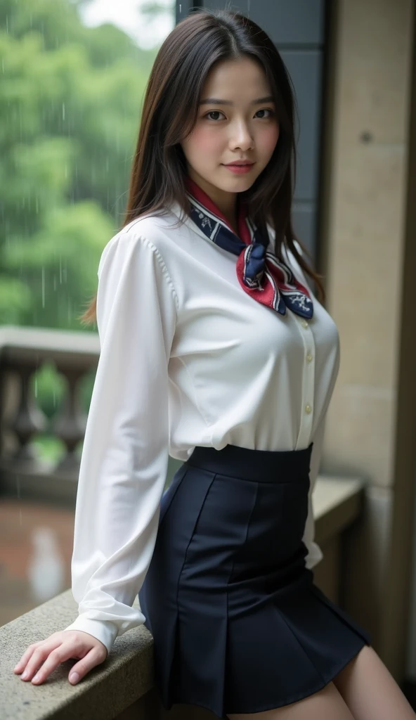 woman has her hands tied、Hands behind back、Hands crossed at the waist、His wrists were tied with rope.、Beauty、20age、Wearing a short-sleeved blouse、Wearing a skirt、Wearing pumps、Inside the hotel room、Sitting on the floor、Sit with your knees bent、((Her white panties are visible between her skirt and her legs.))、Uniform eyes、Well-proportioned、Medium build、Small Bust、Small face、Viewer view from the front、Show your whole body、Like a real photo、Highest quality、