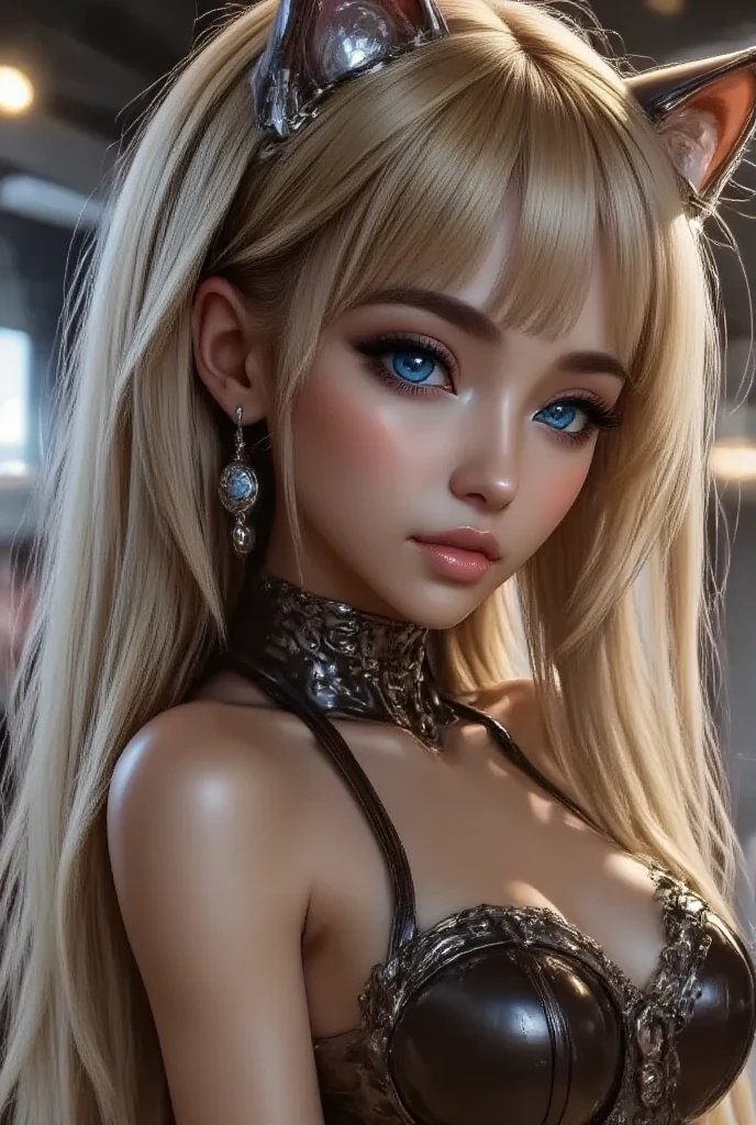 Angelique Boyer, wearing Cinderella latex costume transparent. professionally retouched, soft lighting, realistic, smooth face, perfect eyes, sharp focus on eyes, 8 k, high definition, insanely detailed, intricate, elegant. in a natural background.