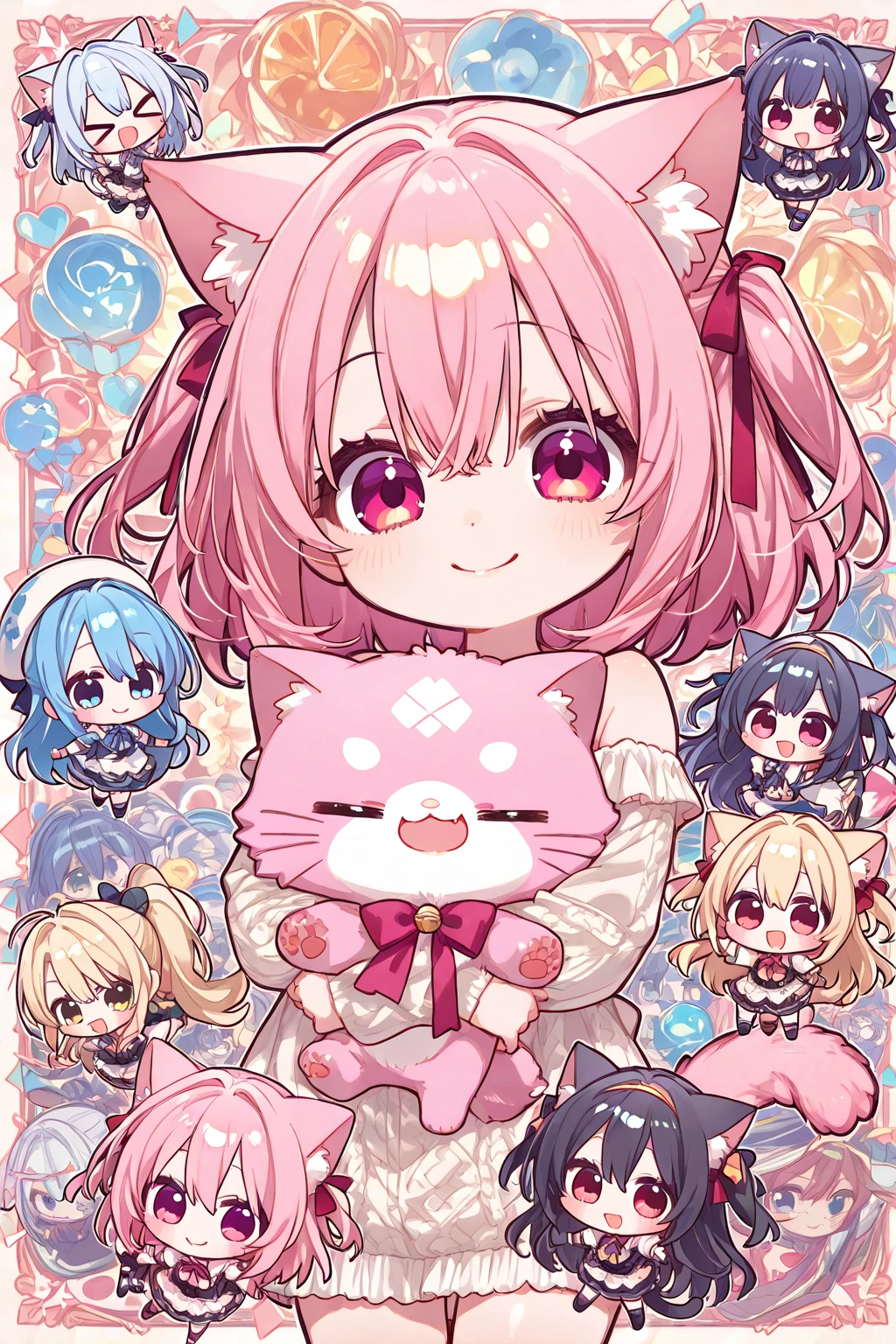 masterpiece, Highest quality, Illustration of the novel, High resolution, 18+ Adult content, Sensual, Intimate, Emotional, Passionate, romantic, sweet, Adorable, Innocent, Pure, Charmな, Charmな, Charm, mysterious, Charmな, Charmな, Immersive, Charmな, dream-like, Surreal, Imaginative, Whimsical, Artistic, Avant-garde, timeless, elegant, Sophisticated, chic, Sophisticated, personality, original, Charmな, ((chibi,Cute Lori:1.3)),nsfw, ((Cat costume:1.3)),((Beautiful Tears))、