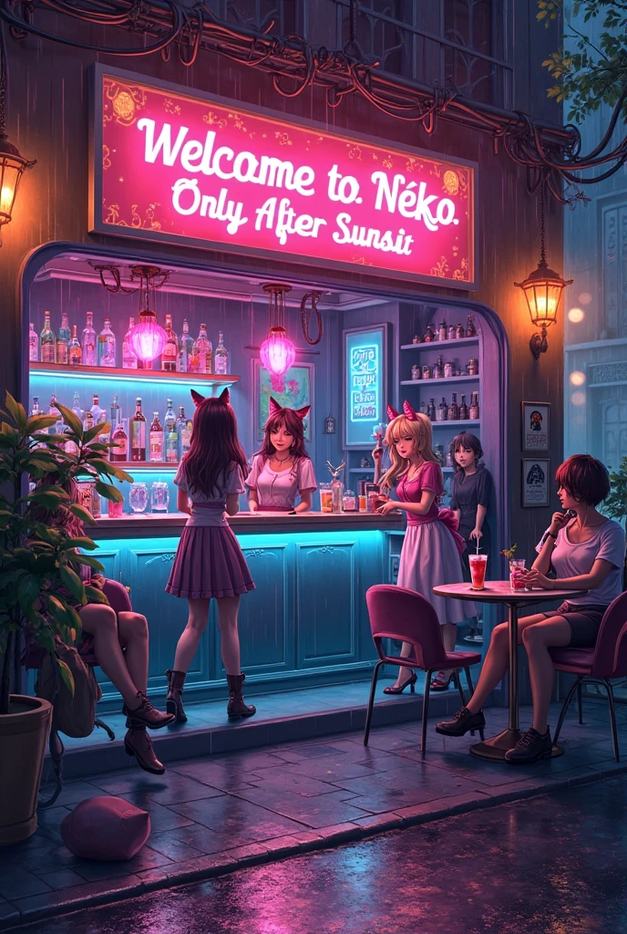 ((masterpiece、Highest quality、anime))、casino、Beautiful night view、(More than 3 naked girls、12 years old、smile、fun、Mr.々Hair style)、(((Full nudity、Pussy、The characters are unique)))、(Glowing Skin、A pair of rabbit ears:1.3、Ribbon Hairband、Fishnet tights、A bow tie、Bunny Girls 3 or more)、roulette、Slot Machines、Cocktail、Champagne bottle、((The characters are unique、Mr.々Hair style))、Laughter