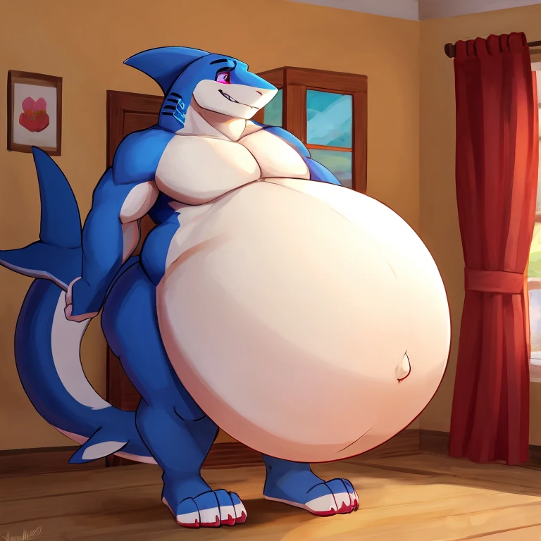Fattest pregnant slut in the world, thicc body, biggest pregnant belly ever, humongous weight gain, super size surrogate, multiple pregnancy, ssbbw, super heavyweight, stuffed belly, huge, gigantic, enormous, morbidly obese, very fat, very big belly, overweight, camel toe, bikini, growth spurt, gluttony, smooth skin, shark, long muzzle, sharp teeth , modeling pose