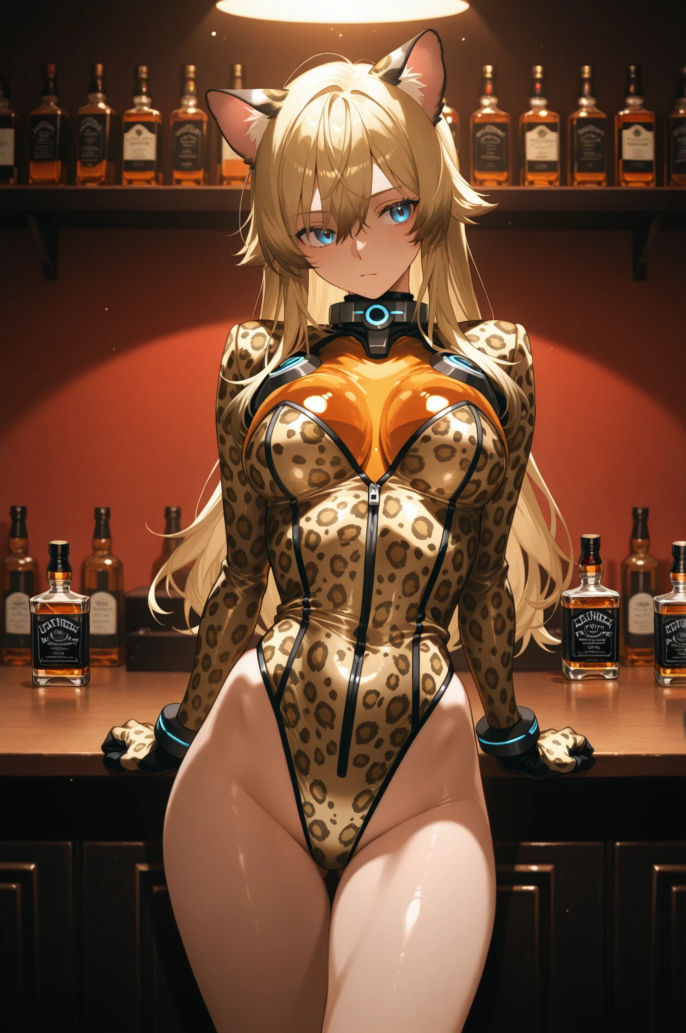 {{masterpiece}}，best quality，Highly detailed CG Unity 8K wallpaper，One woman，movie lighting，lens flare glow,
perfect style, perfect body, clear beautiful eyes, long eyelashes, beautiful tiger girl, sexy tiger print swimsuit,
