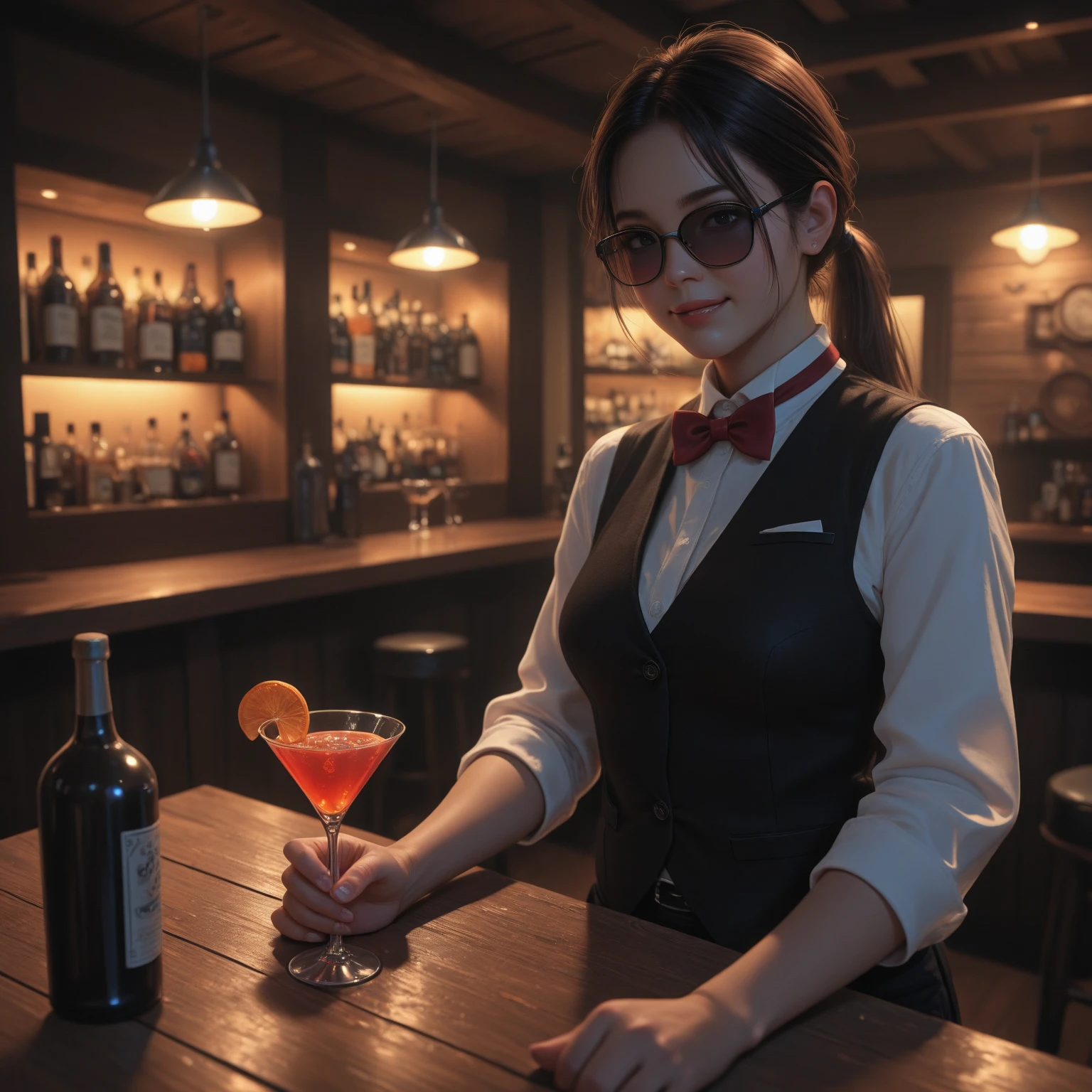 (((obra maestra, Professional DSLR Amazing Accurate Photography, Smoked cocktail in a luxury bar))), Lots of liquor bottles decorating the background, Herramientas de barman, ((Campo de profundidad, Autofocus, Lujo Steampunk, industrial, Ambiente, Low neon lights, Black neon,)) exotic fruits, Sinoropes, Todas las cosas que un barman necesita para trabajar , (((afilado, food photography, cartera, Tendencia 500px, Foto de archivo, Foto del producto, realista))), Renderizado de octanaje, (((4k, mejor calidad, Foto promocional, Cagalogue Photo, Luces bajas, Luxury classic European bar,)))((mixología, Kinematic, Accurate professional photography, Marketing Photography))(((( solo la bebida, sin manos))), (((sin personas))), sin humanos)))), ((Bebida ahumada pesada)) --auto