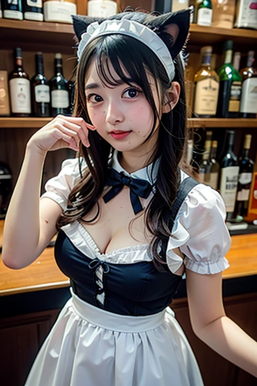 Bunny girl Medium Hair Counter Bar